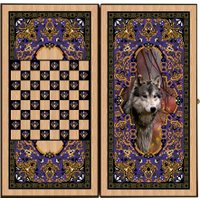 Шашки/нарды Partida Сирия. Волки средние rasvolk50