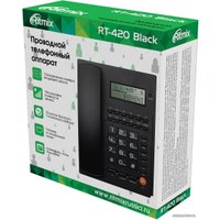 Проводной телефон Ritmix RT-420 (черный)