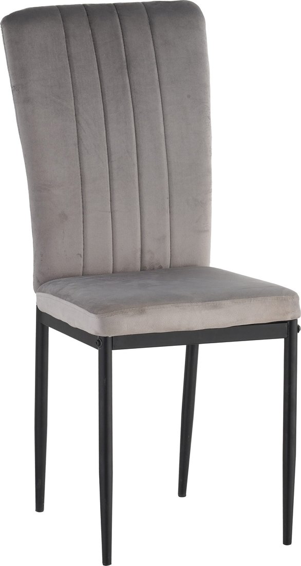 

Стул Mio Tesoro Луи DC-060A (G062-38 серый/черный)