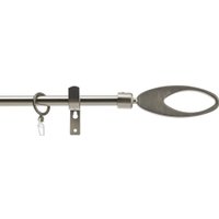 Карниз для штор Sundays Home Лайт Эллипс 16мм однорядный (сатин, 2м)