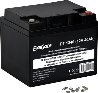 Аккумулятор для ИБП ExeGate DT 1240 (12В, 40 А·ч)