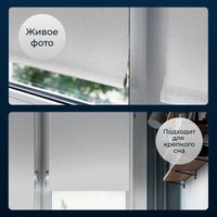 Рулонные шторы Franc Gardiner Blackout Dublin 100x160 7799668 (белый)