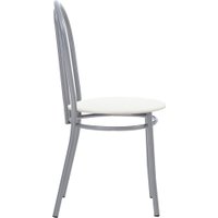 Стул Фабрикант Тюльпан (DO №502 белый/AL)