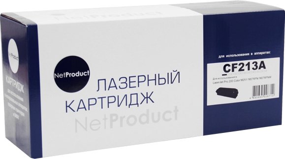 

Картридж NetProduct N-CF213A (аналог HP CF213A)