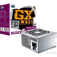 Блок питания Cooler Master GX-Lite 600W (RS-600-ASABL3-EU)