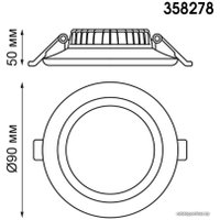 Точечный светильник Novotech Joia 358278