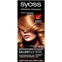 Крем-краска для волос Syoss Salonplex Permanent Coloration 8-7 карамельный блонд