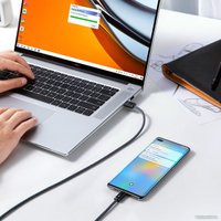 Кабель Baseus Dynamic Series Fast Charging Data Cable 100W USB Type-A - USB Type-C (2 м, серый)