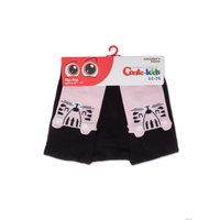 Колготки Conte-kids Tip-Top 17С-60СП (р. 92-98, черный-светло-розовый 572)