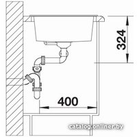 Кухонная мойка Blanco Metra 9 525936 (черный)