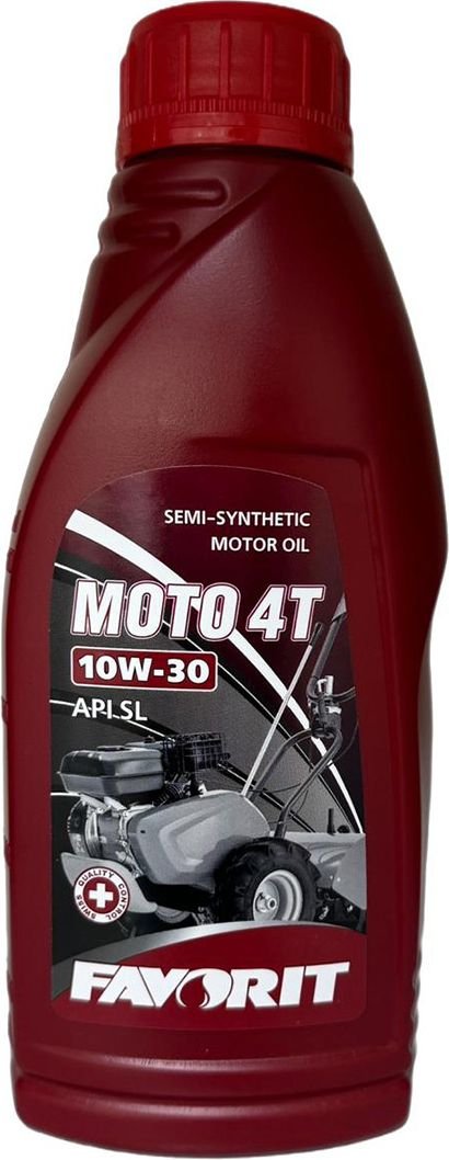 

Моторное масло Favorit MOTO 4-T SAE 10W-30 API SL 600мл