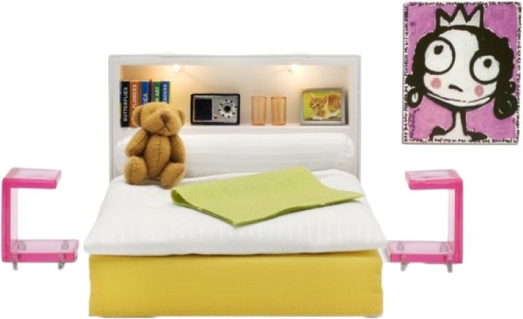 

Аксессуары для кукольного домика Lundby Спальня 60904700