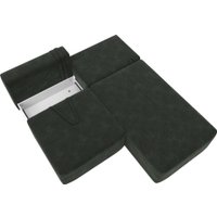 Угловой диван Лига диванов Лига-060 НПБ угол универсальный 129498 (шенилл Rimini 09 зеленый)