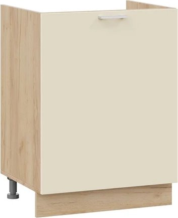 

Шкаф напольный Трия Габриэлла 1Н6М с одной дверью (дуб крафт золотой/крем)