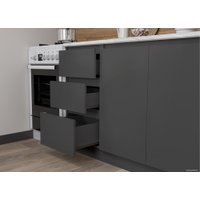 Готовая кухня Артём-Мебель Мэри СН-114 ДСП 1.8м (серый графит)