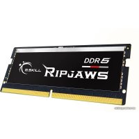 Оперативная память G.Skill Ripjaws 16ГБ DDR5 SODIMM 4800МГц F5-4800S4039A16GX1-RS