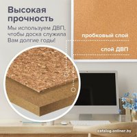 Офисная пробковая доска BRAUBERG 231711