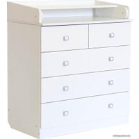 Комод Фея 1780 ЛДСП (белый)