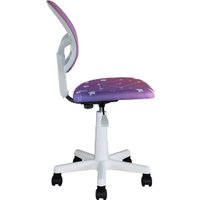Компьютерное кресло Stool Group Лоло (пластик белый/5256D-W Starry Night)