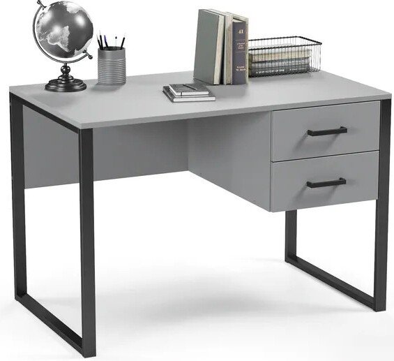 

Стол Soma Slava 110x66 (серый/черный)