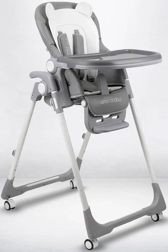 Высокий стульчик Amarobaby Allure AB23-23ALL/11 (серый)