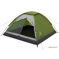 Треккинговая палатка Jungle Camp Lite Dome 2 (зеленый/серый)