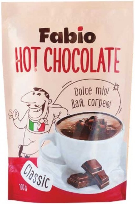 

Горячий шоколад Fabio Hot Chocolate Classic 100 г