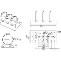 Крепление для камер видеонаблюдения Hikvision DS-1275ZJ