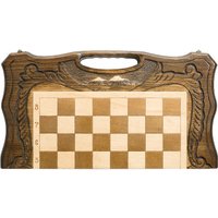 Шахматы/шашки/нарды Haleyan Арарат 50 с ручкой kh117