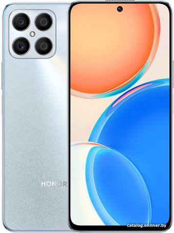 HONOR X8 6GB/128GB международная версия (титановый серебристый)