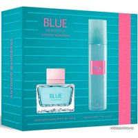 Подарочный набор Antonio Banderas Blue Seduction Wave EdT 80 мл + дезодорант 150 мл