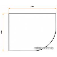 Душевая кабина Niagara NG-710-01 LN 120x80 (левая)