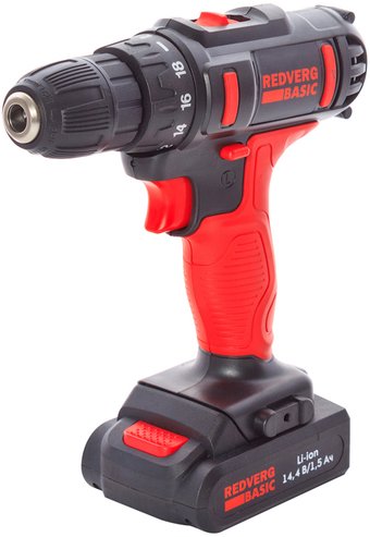 Дрель-шуруповерт RedVerg SD14LE/1-2 (с 1-им АКБ)