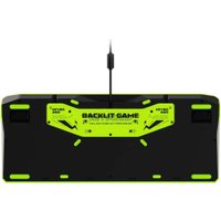 Клавиатура Rapoo ESK750-98 (черный/серый/зеленый)