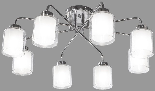 

Люстра средней высоты Aitin Pro НПБ 02-8x40-105 07541/8 (хром)