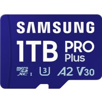 Карта памяти Samsung PRO Plus microSDXC 1TB (с кардридером)