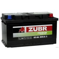 Автомобильный аккумулятор Zubr Premium R+ Турция (85 А·ч)