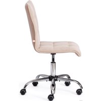 Компьютерное кресло TetChair Zero флок (бежевый)