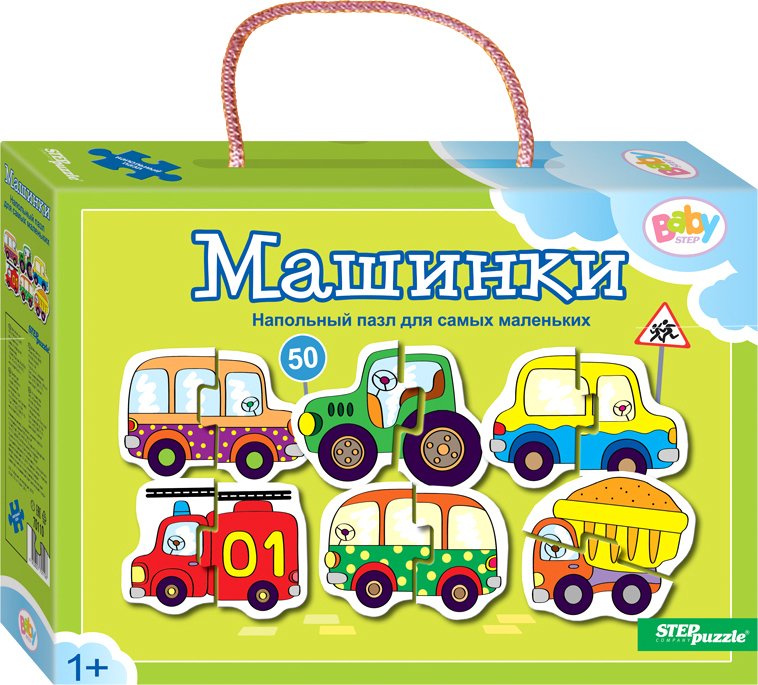 

Мозаика/пазл Step Puzzle Baby Step Машинки 70110