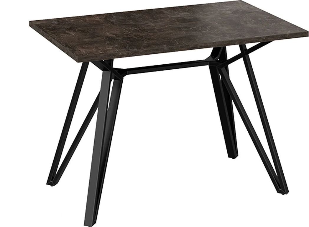 

Кухонный стол Трия Ройс тип 1 (черный муар/ателье темное)