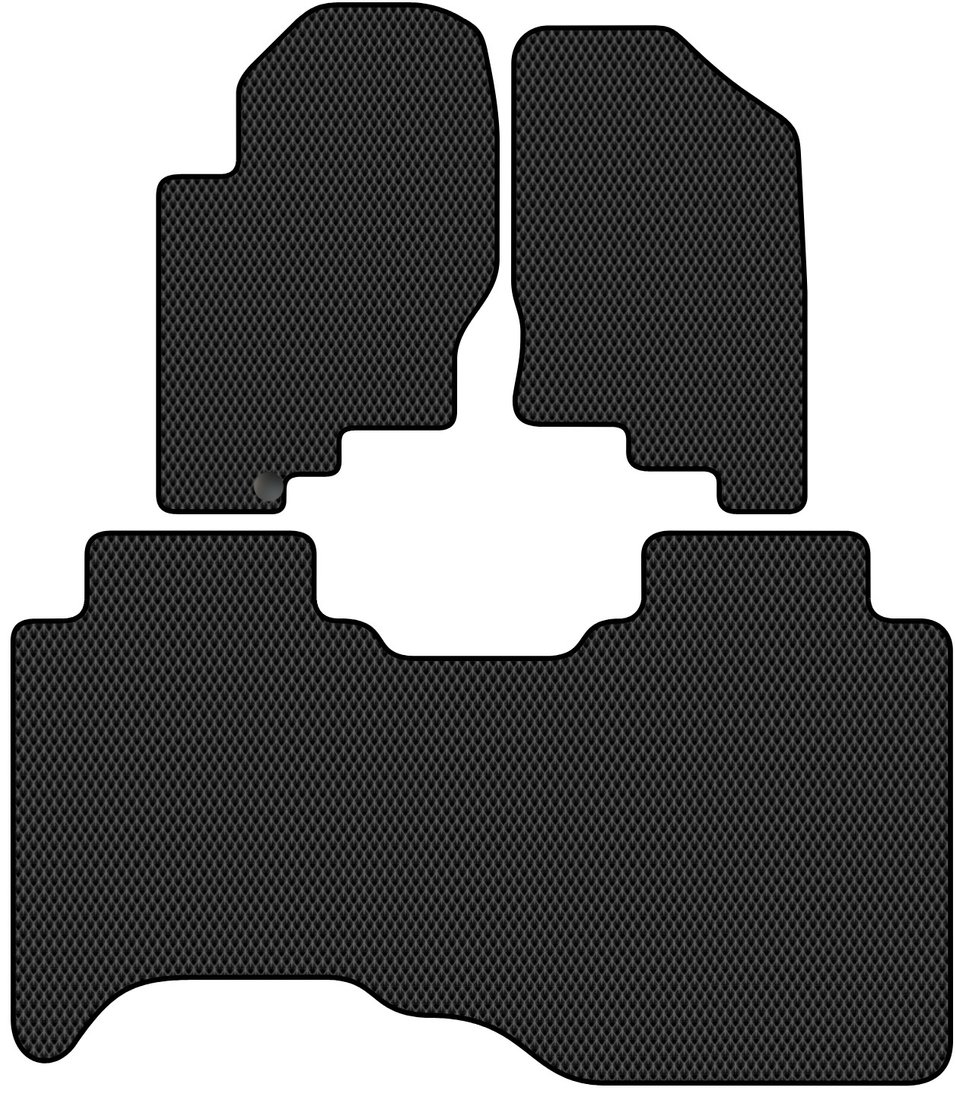 

Комплект ковриков для авто Alicosta Nissan Navara II (пикап / D40) 2004 - 2010 (черный, ромб)