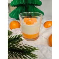 Ароматическая свеча Flame Whisper С дольками мандарина (аромат мандарин)