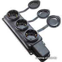 Розетка Элект РП16-334 (черный)