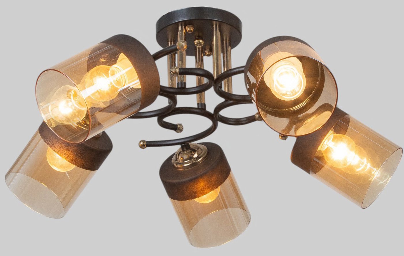 

Люстра средней высоты BayerLux Элла 9717734 (черный)