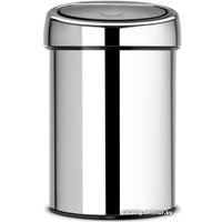 Мусорное ведро Brabantia Touch Bin 3 л (стальной полированный)