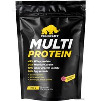 Протеин комплексный Prime Kraft Multi Protein (900г, клубника/банан)