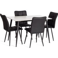 Стул TetChair Bari LT экокожа (черный)