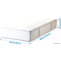 Матрас Ikea Хоккосен 90x200 704.849.71 (белый)