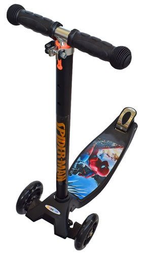 Трехколесный самокат Scooter Maxi Multi Print-05 (человек паук)