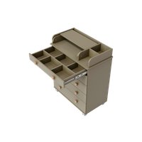 Детский комод Incanto Мишка с органайзером 800/5 PK-0060/06 (кашемир)
